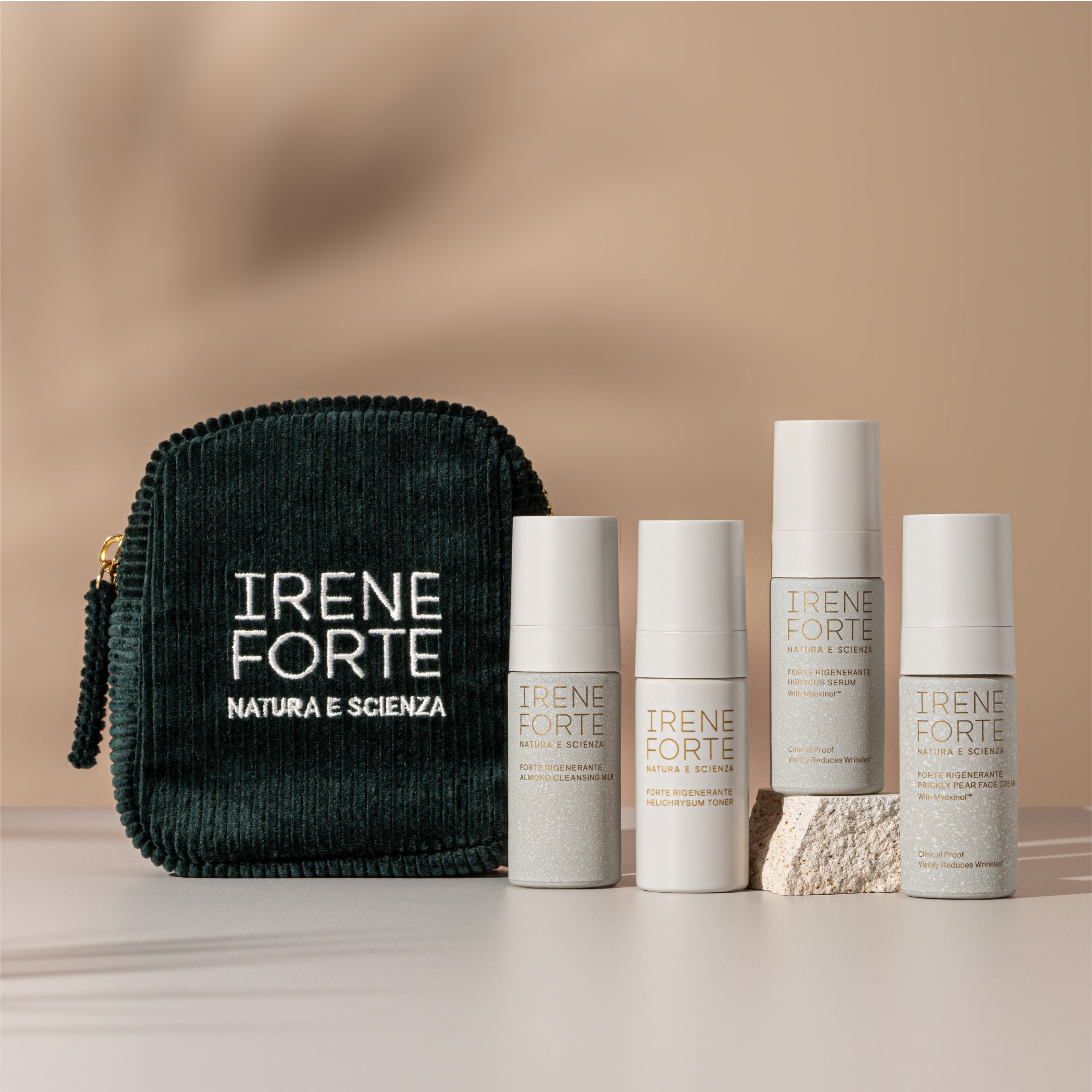 Wrinkle-Smoothing AM Travel-Size Kit