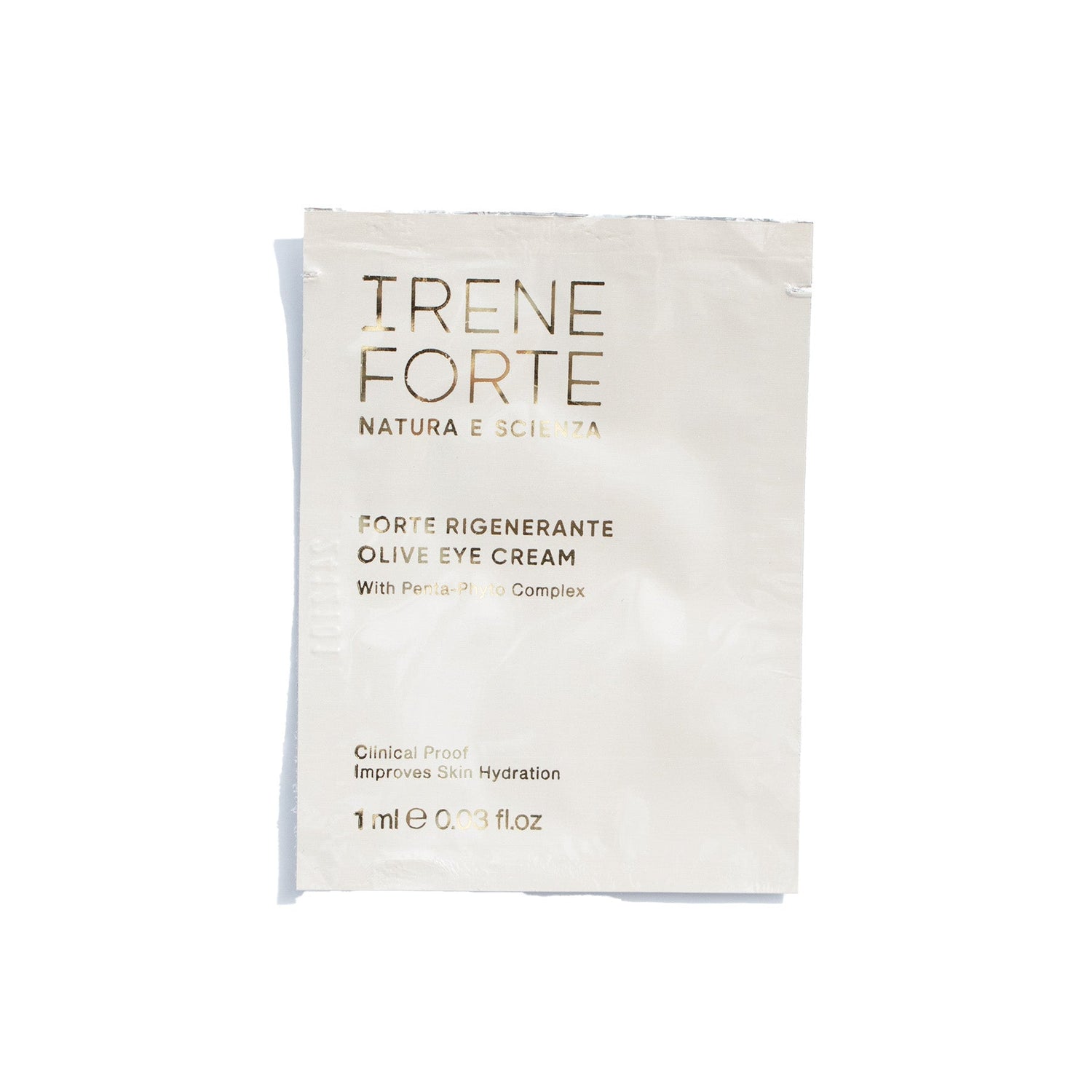 Il vostro campione in bustina di crema per gli occhi all'olivo da 1 ml